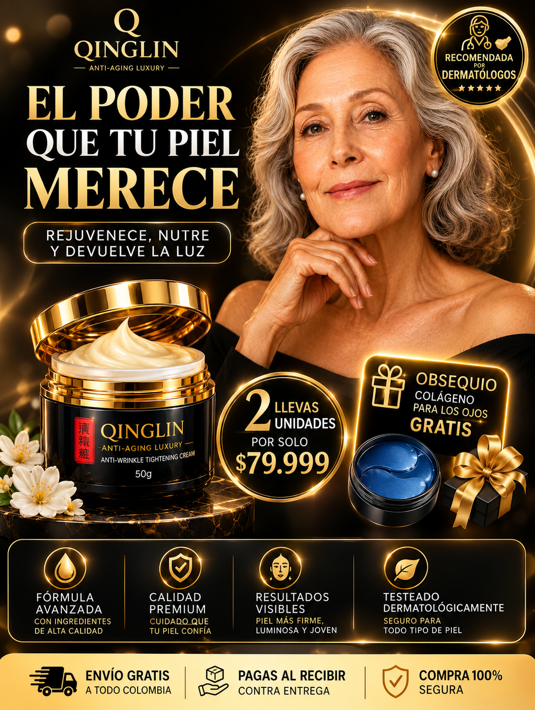 👑 LA CREMA QINGLING QUE TRANSFORMA TU PIEL