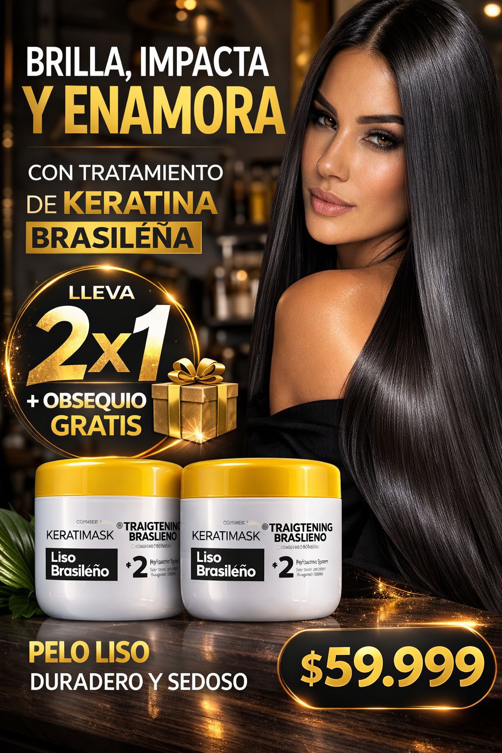 keratimask liso brasileño