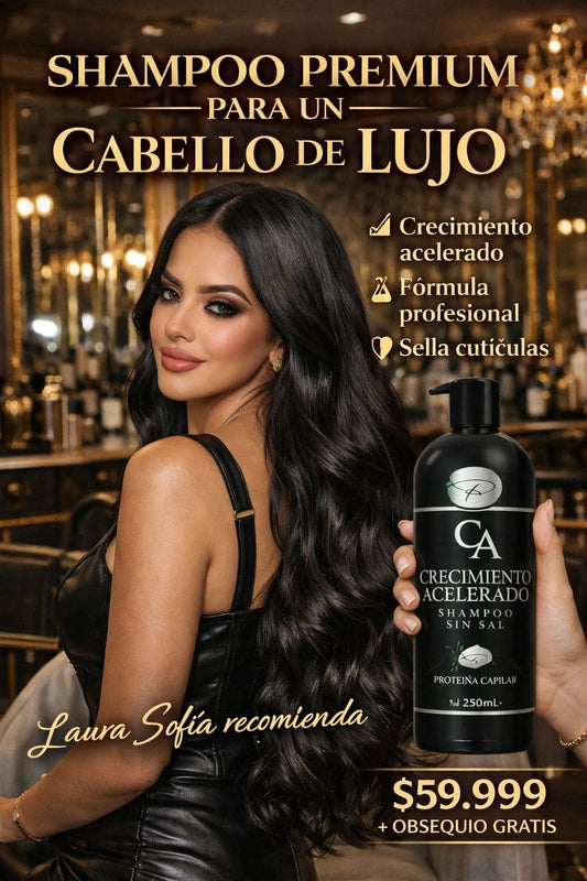 SHAMPOO DE CRECIMIENTO ACELERADO + ENVIO GRATIS