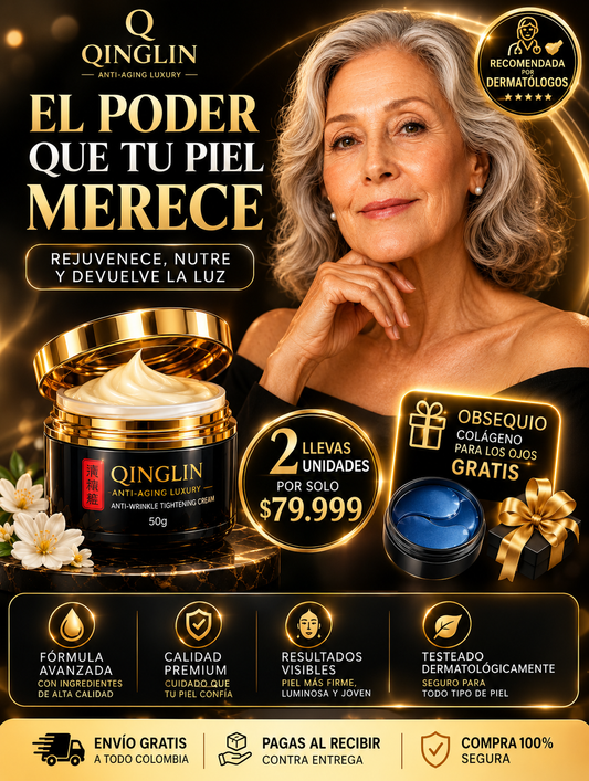 👑 LA CREMA QINGLING QUE TRANSFORMA TU PIEL